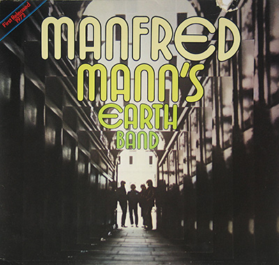 MANFRED MANN'S EARTH BAND - Self-titled  album front cover vinyl record